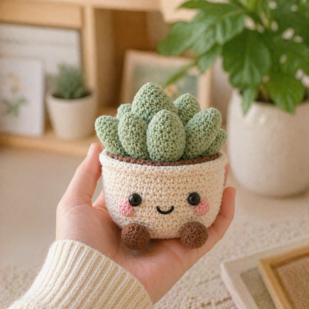 Crochet Amigurumi – Happy Plant Friends