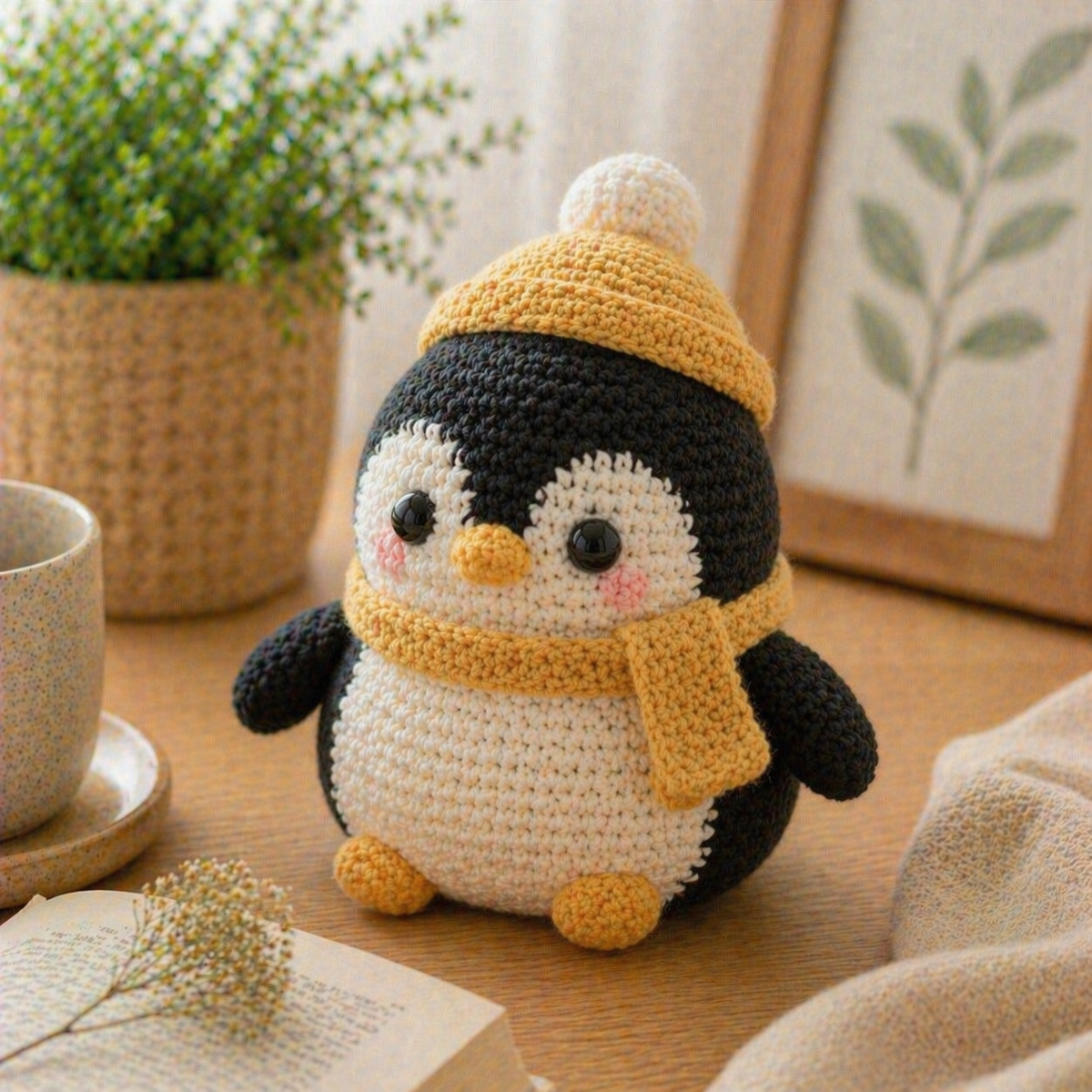 Crochet Amigurumi – Cozy Penguin Friends