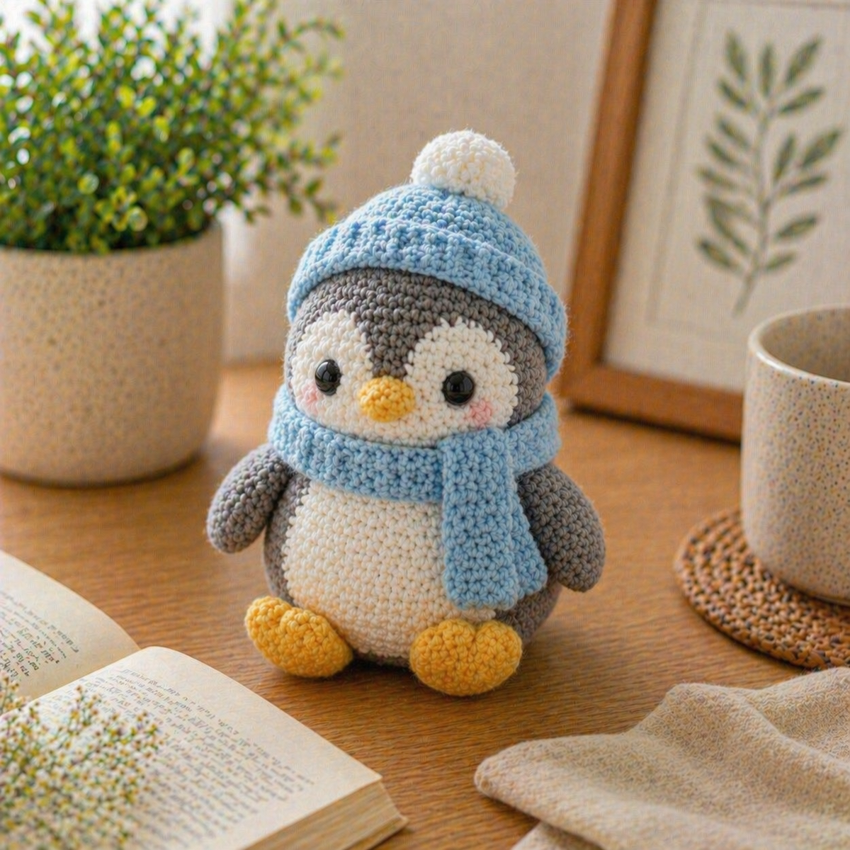 Crochet Amigurumi – Cozy Penguin Friends