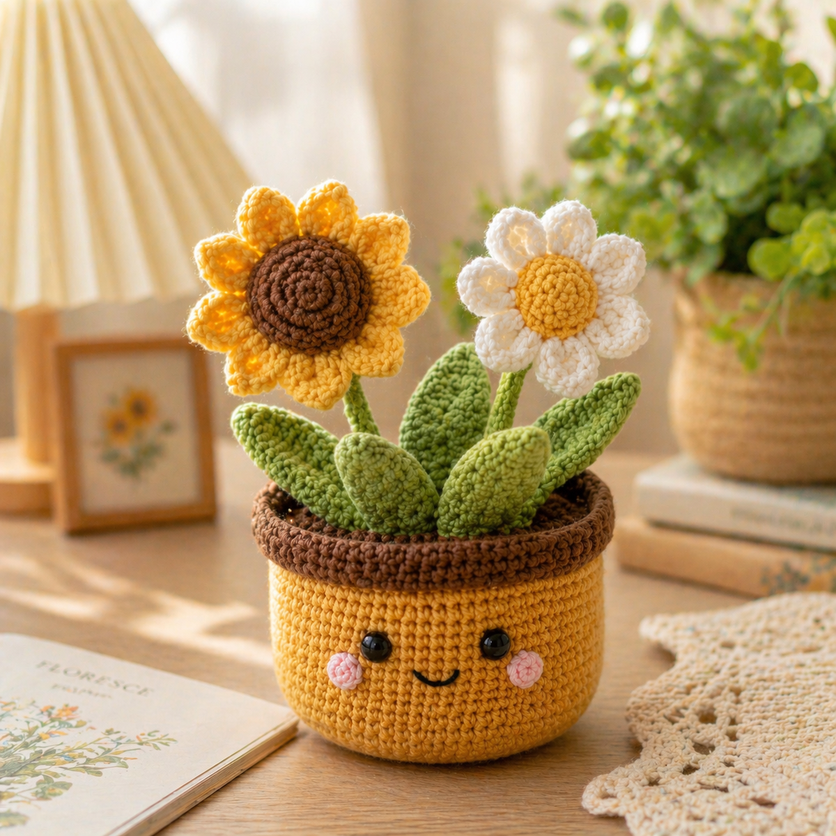 Crochet Amigurumi – Happy Plant Friends