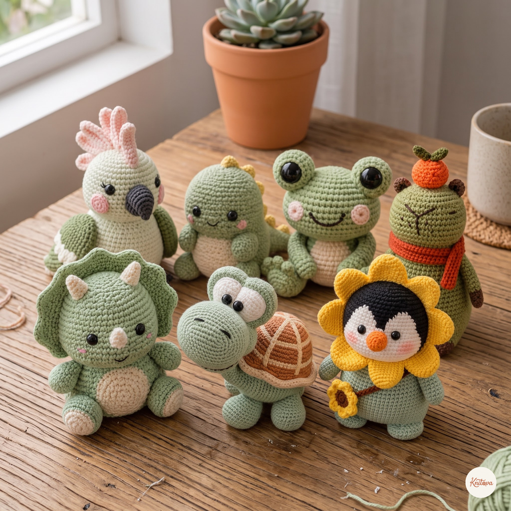 Crochet Amigurumi – Whimsy Creature Parade