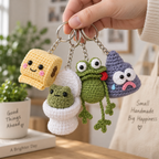 Crochet Keychain – Silly Bathroom Friends