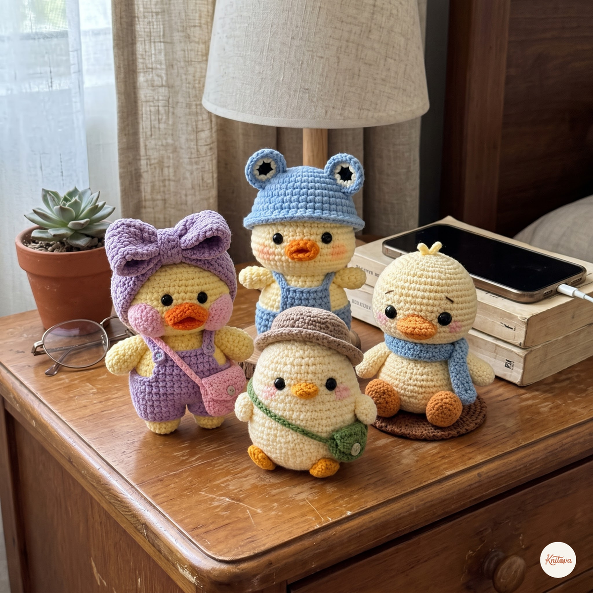 Crochet Amigurumi – Dress-Up Duck Friends