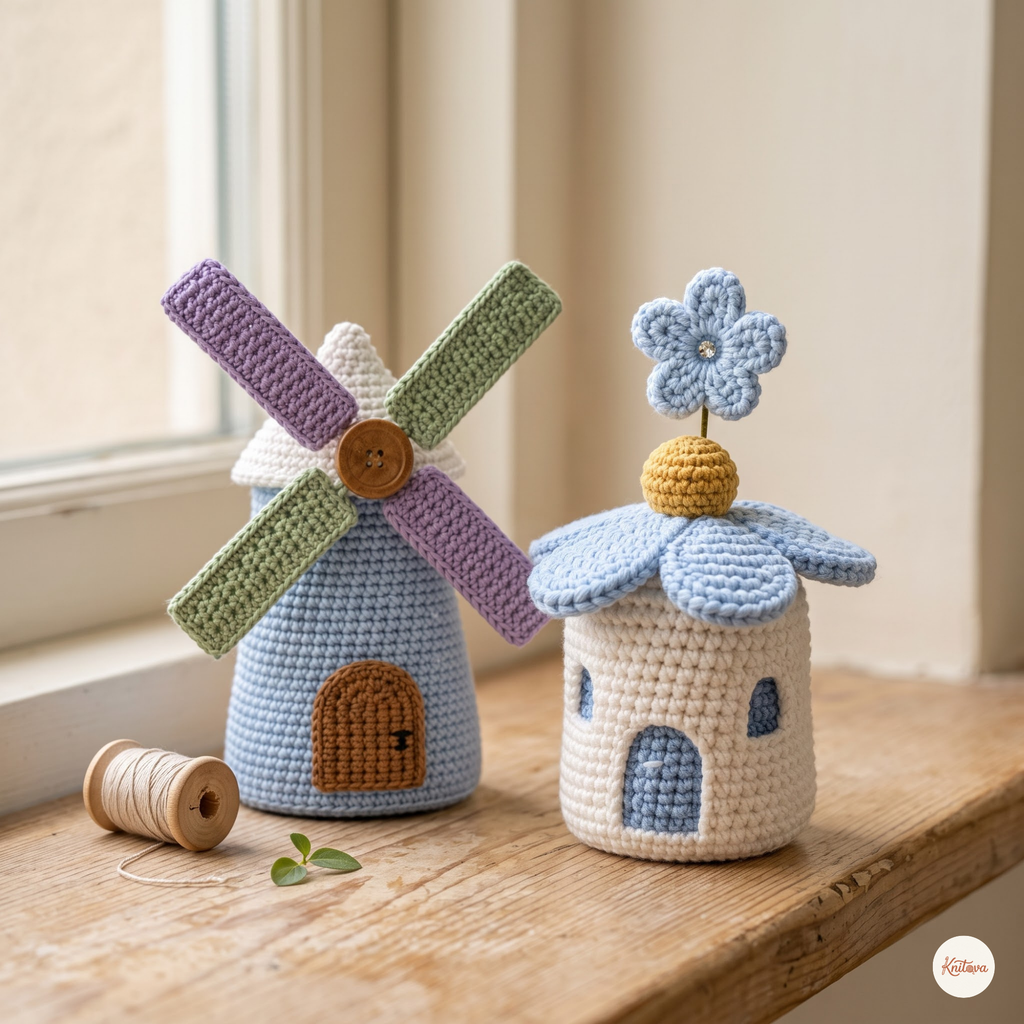 Crochet Amigurumi – Whimsical Cottage Friends