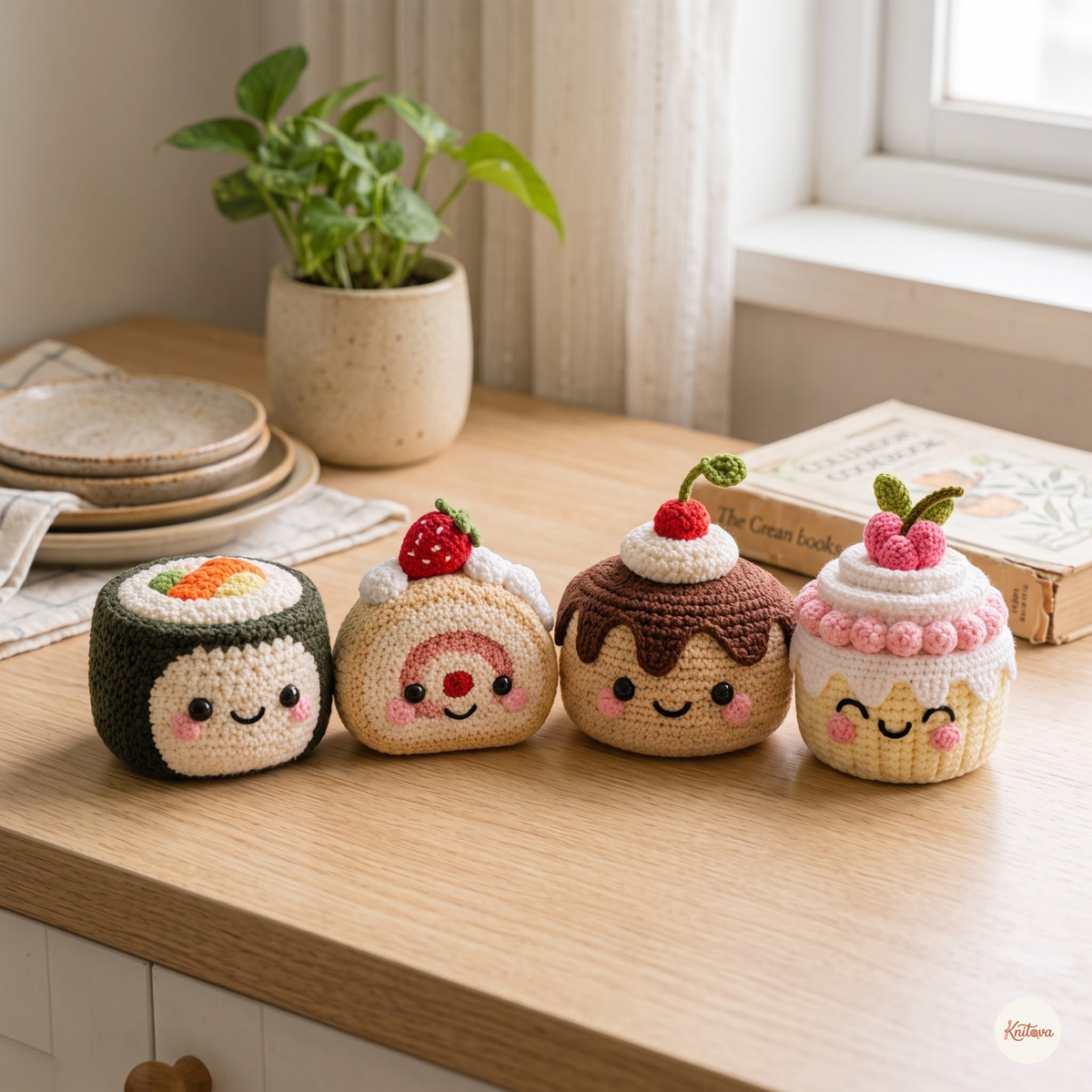 Crochet Amigurumi – Foodie Friends