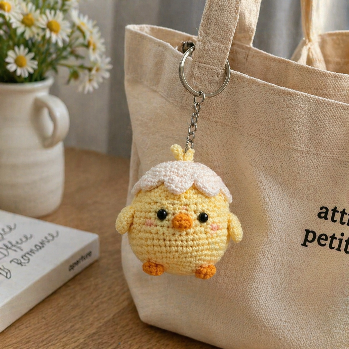 Crochet Keychain – Little Chick Friends