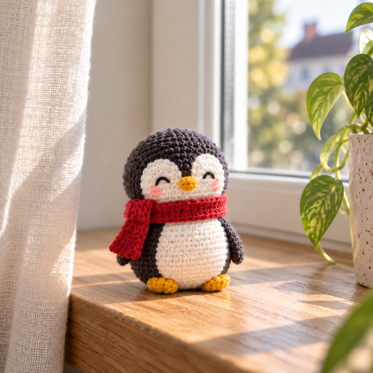 Crochet Amigurumi – Winter Penguin Pair