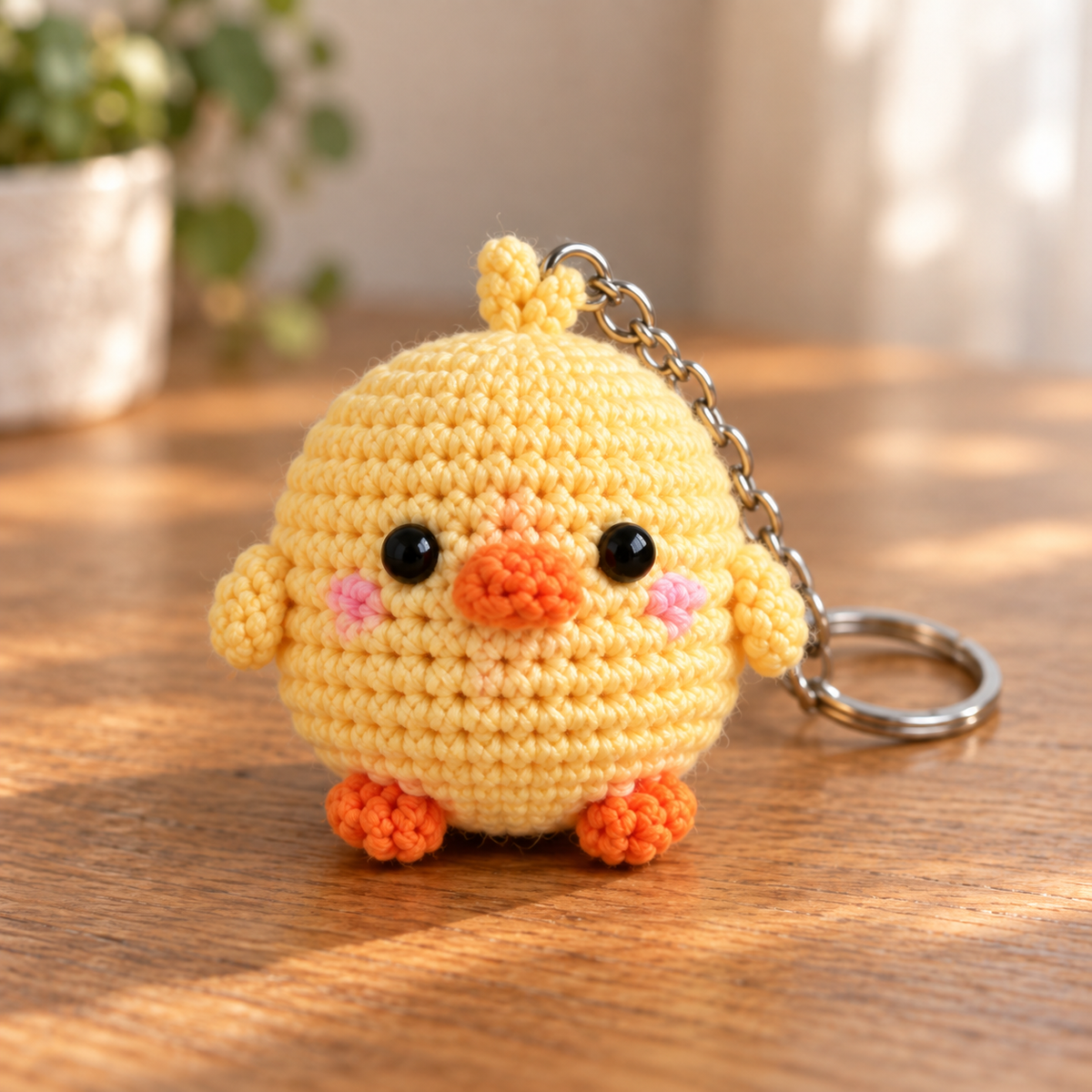 Crochet Keychain – Little Chick Friends