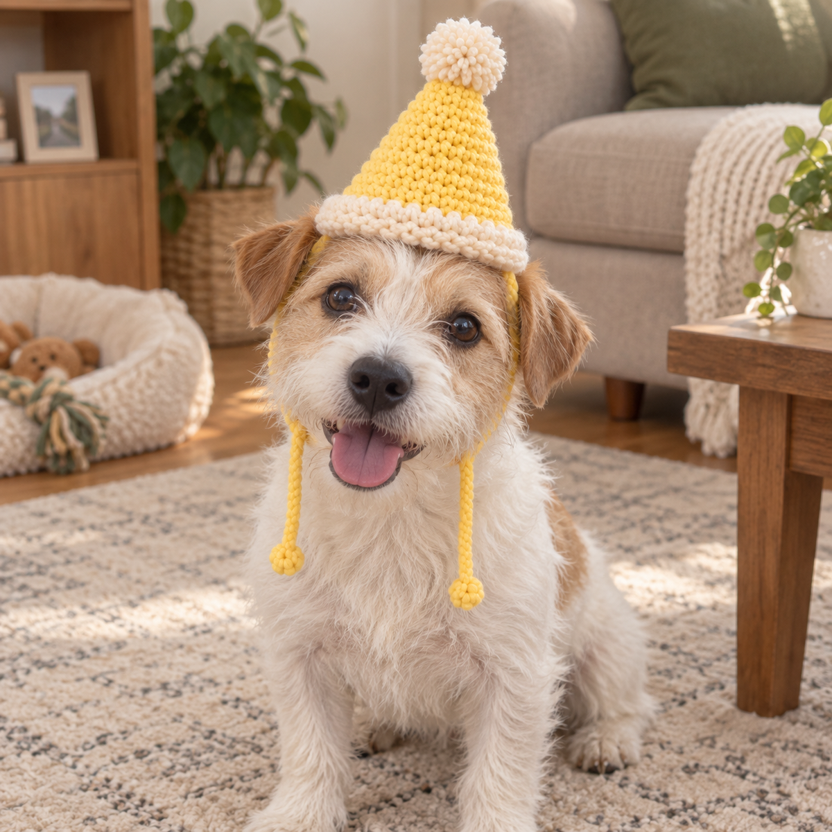 Crochet Pet Hat – Birthday Party Styles