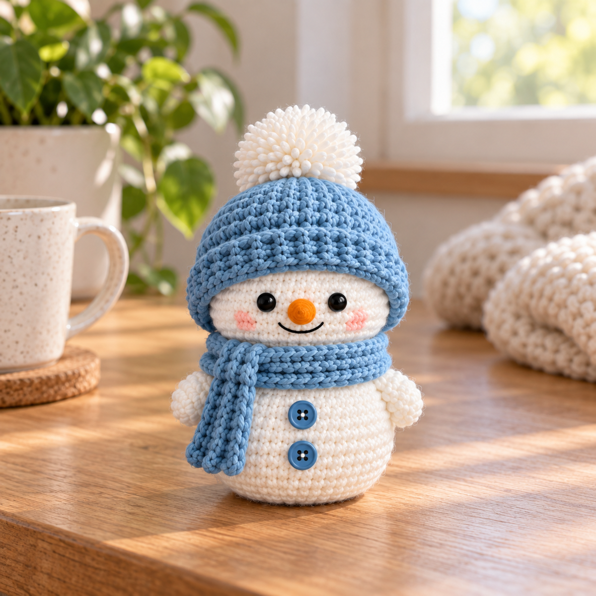 Crochet Amigurumi – Cozy Snow Buddy