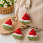 Crochet Fruit Keychain – Fruit Friends