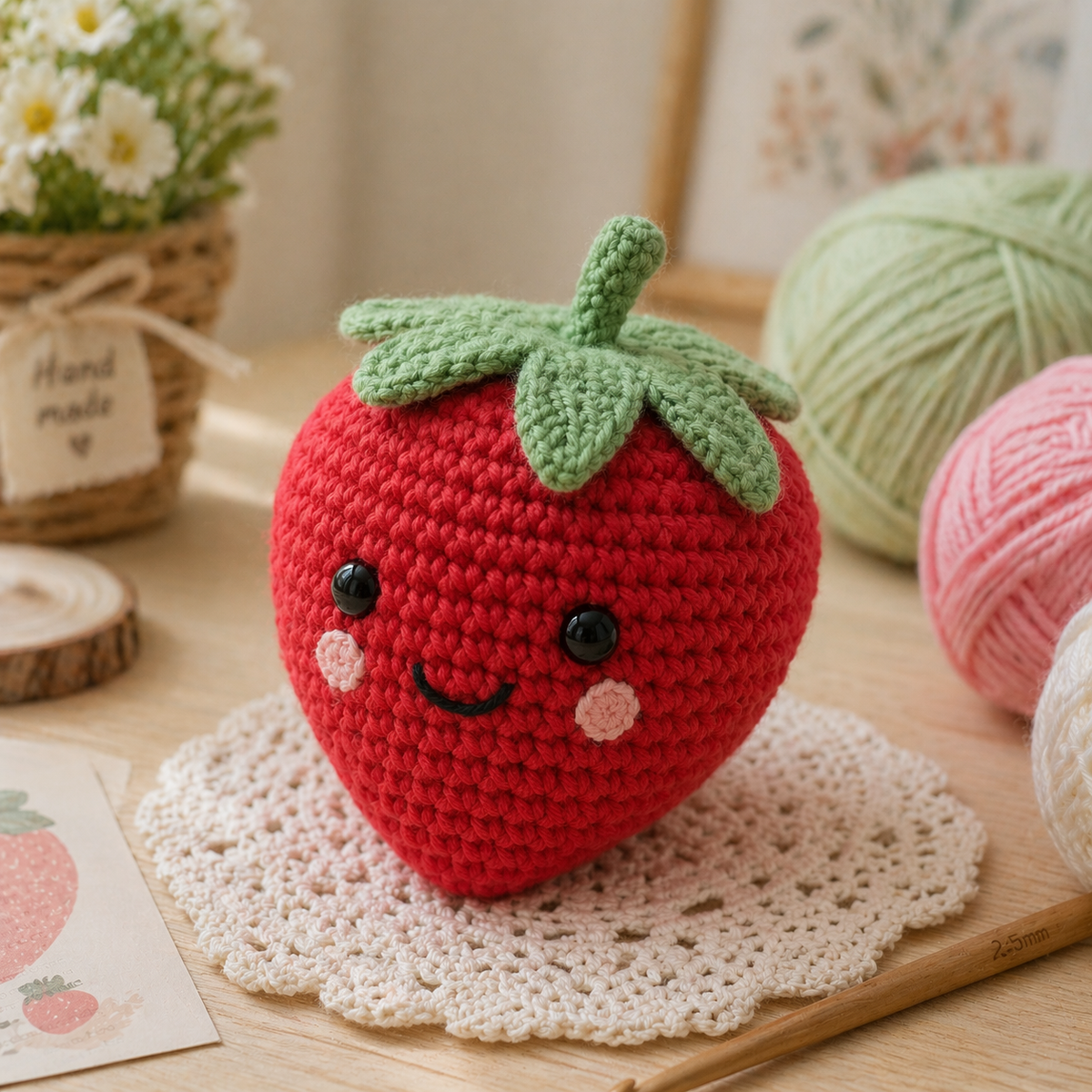 Crochet Amigurumi – Fruit Friends