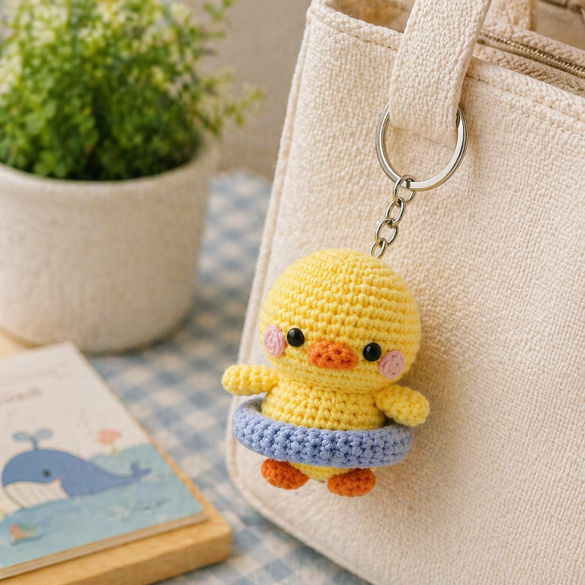 Crochet Keychain – Little Chick Friends