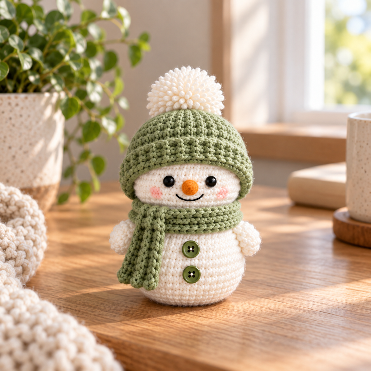 Crochet Amigurumi – Cozy Snow Buddy