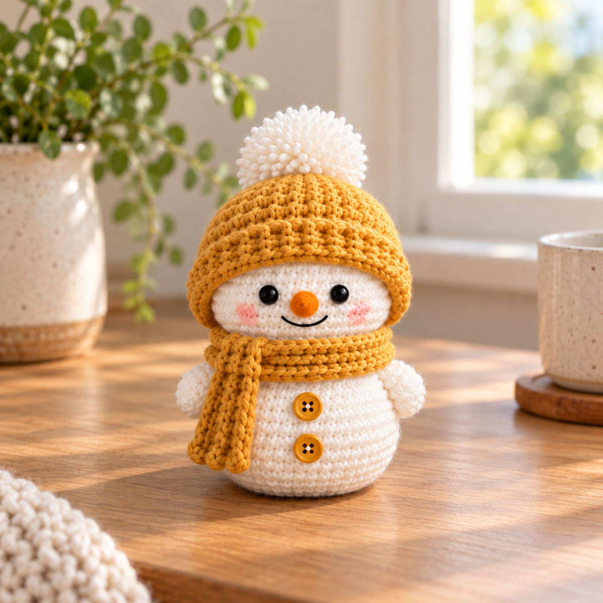 Crochet Amigurumi – Cozy Snow Buddy