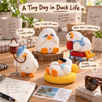Crochet Amigurumi- Duck Mood Series