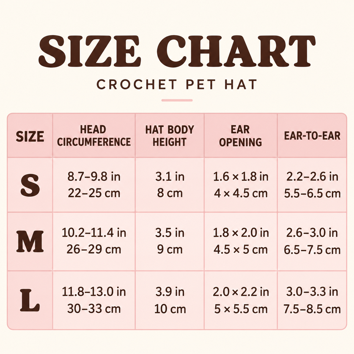 Custom Name Crochet Pet Hat – Bunny, Strawberry, Cow & Mushroom