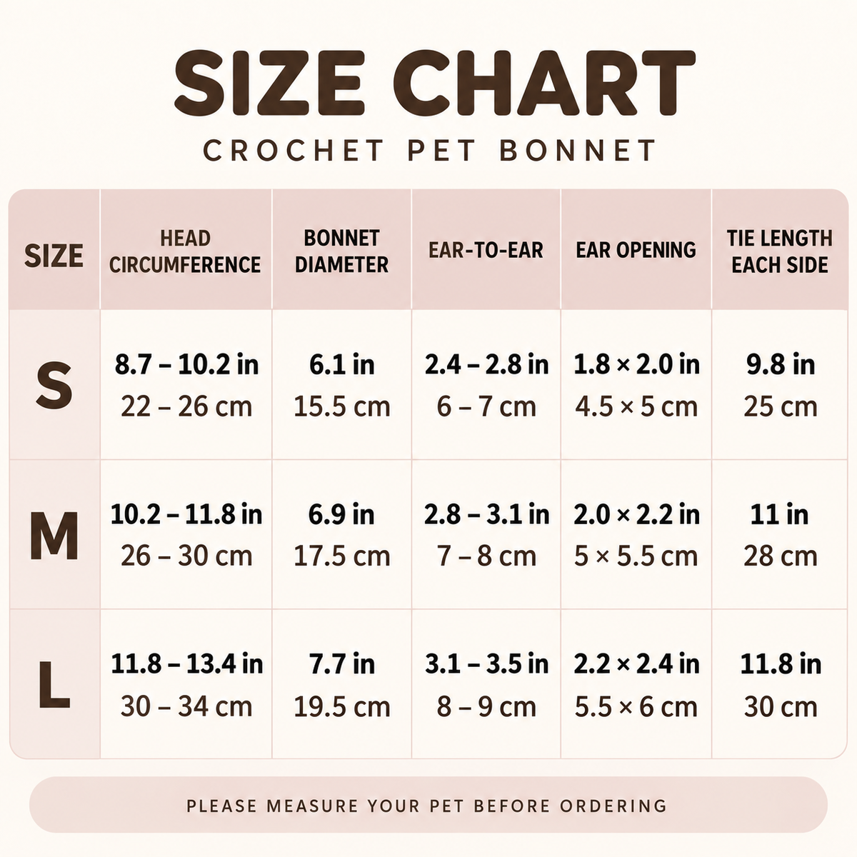 Crochet Pet Hat – Floral & Garden Bonnet Styles