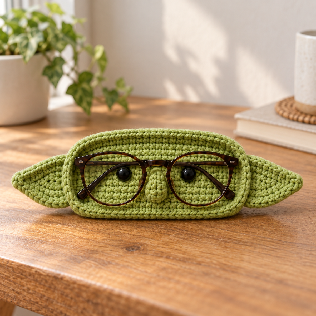 Crochet Glasses Holder – Whimsy Critter Faces