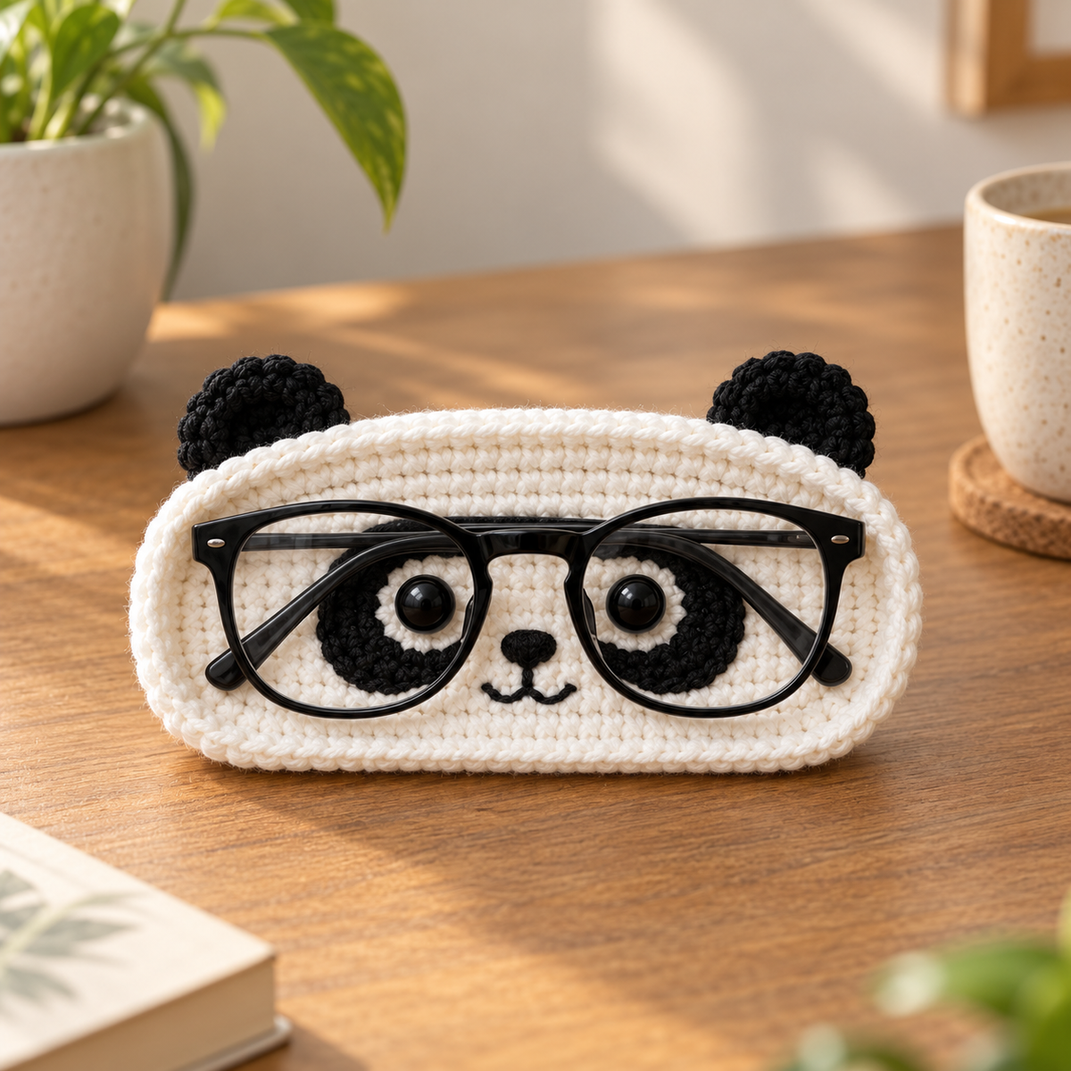 Crochet Glasses Holder – Whimsy Critter Faces