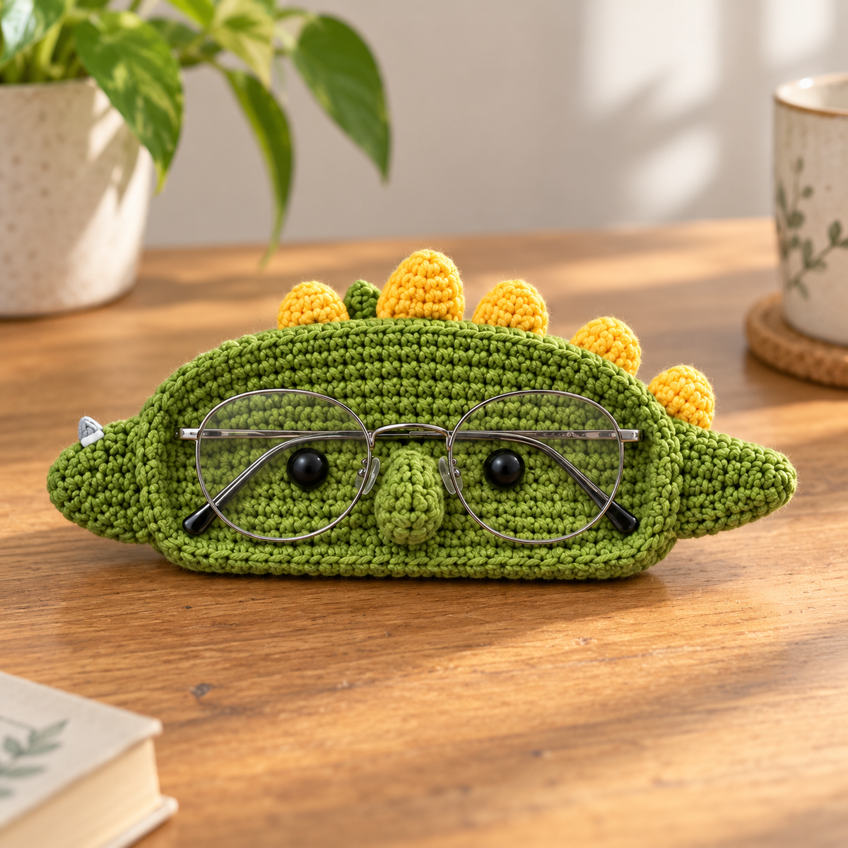 Crochet Glasses Holder – Whimsy Critter Faces