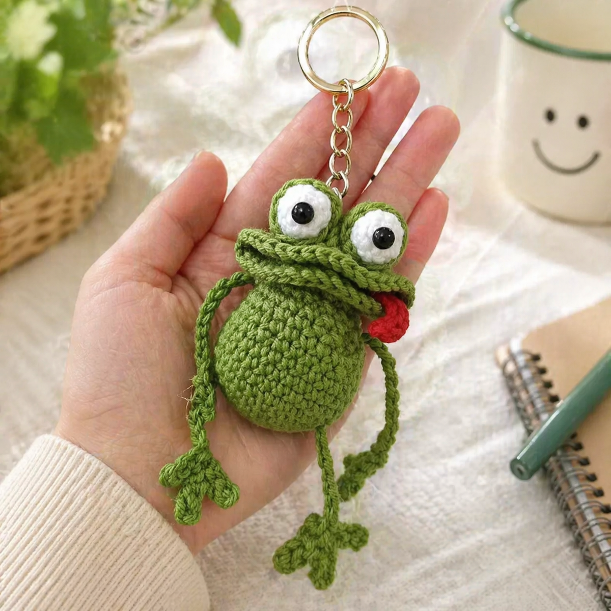 Crochet Keychain – Silly Bathroom Friends