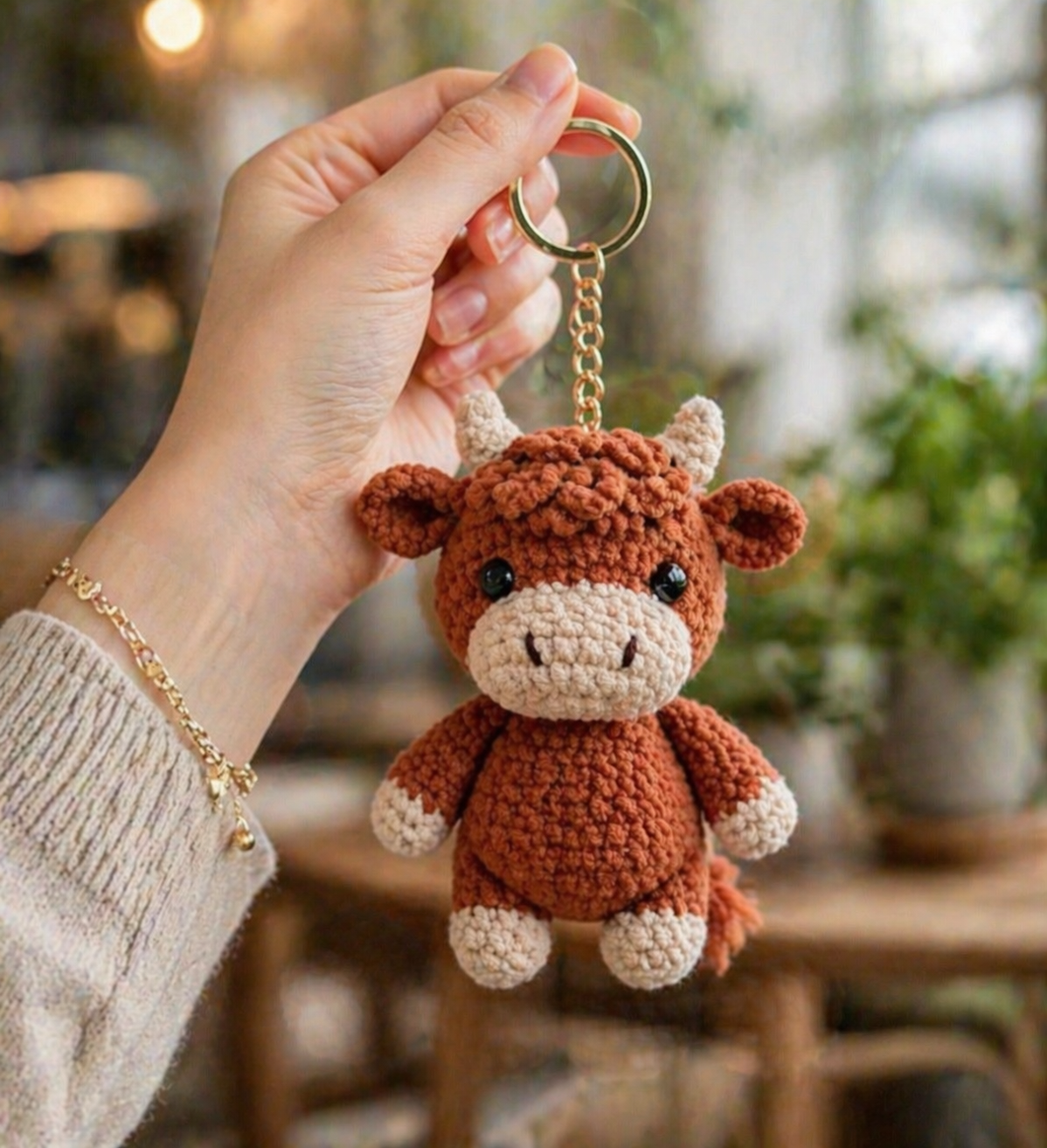 Crochet Keychain – Animal Adventure Friends