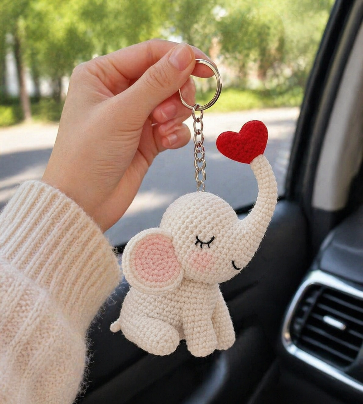 Crochet Keychain – Animal Adventure Friends