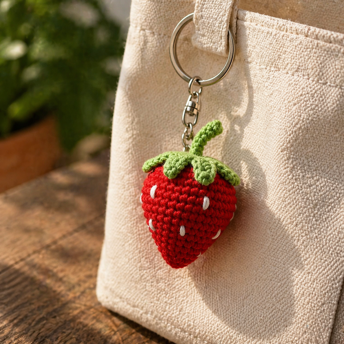 Crochet Fruit Keychain – Fruit Friends