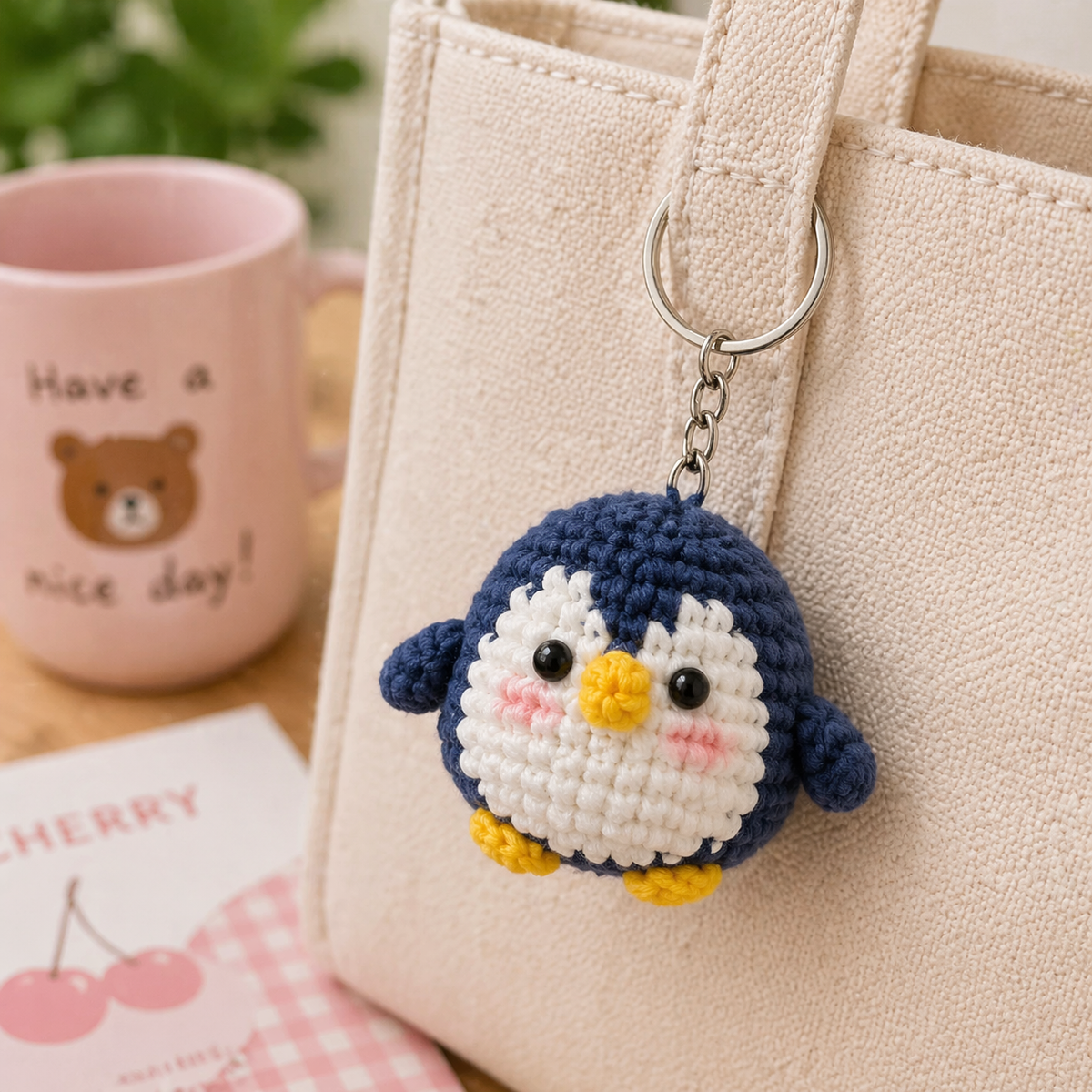 Crochet Keychain – Cute Animal Friends