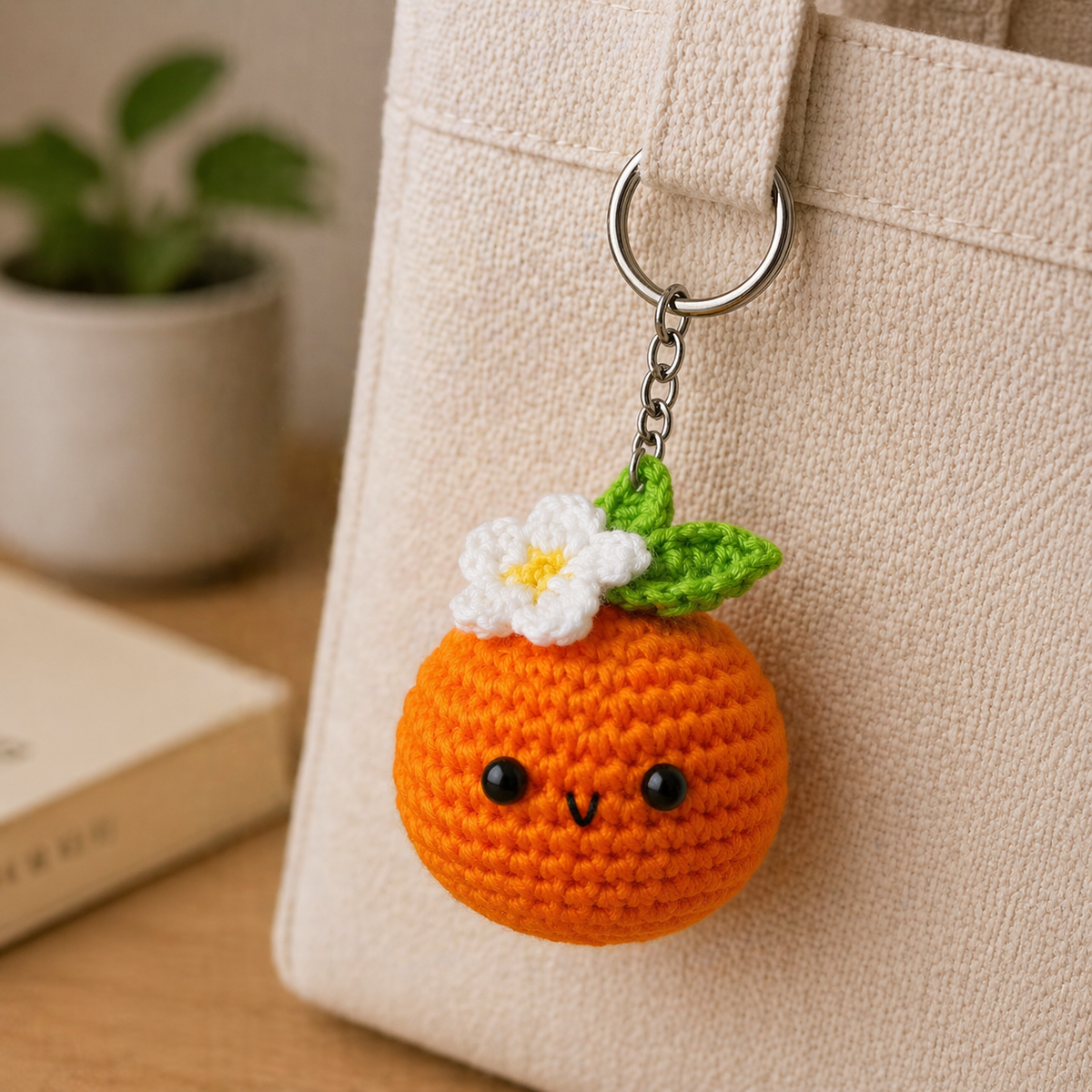 Crochet Fruit Keychain – Fruit Friends