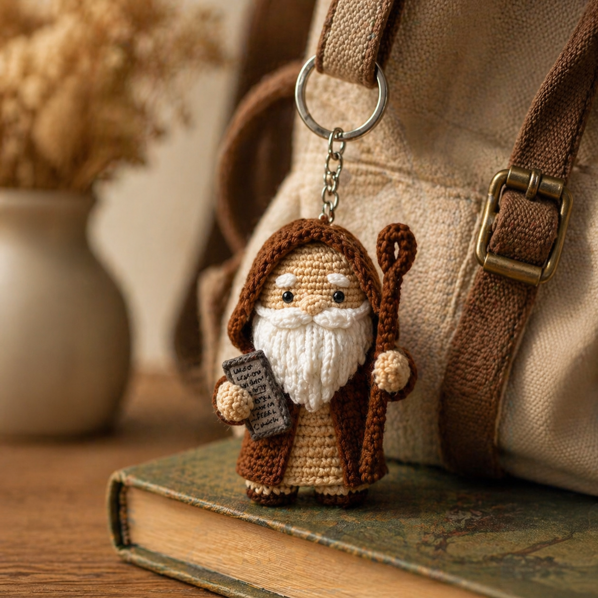 Crochet Keychain – Faith & Sacred Figures
