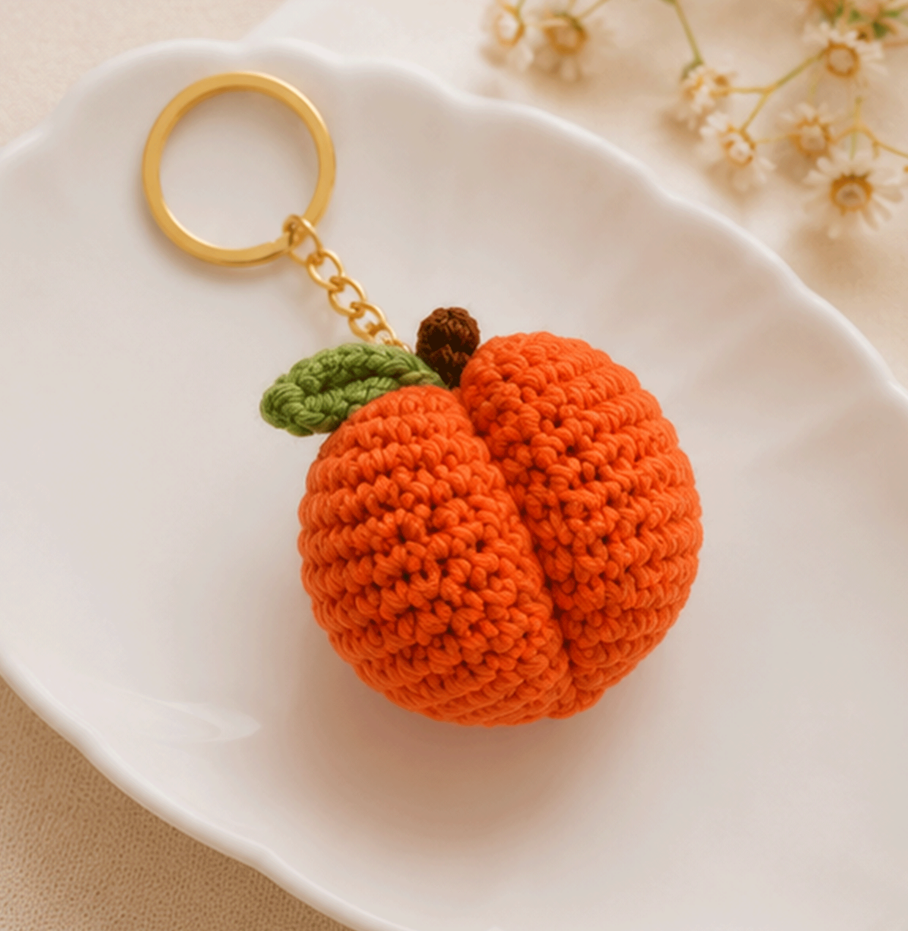 Crochet Fruit Keychain – Fruit Friends
