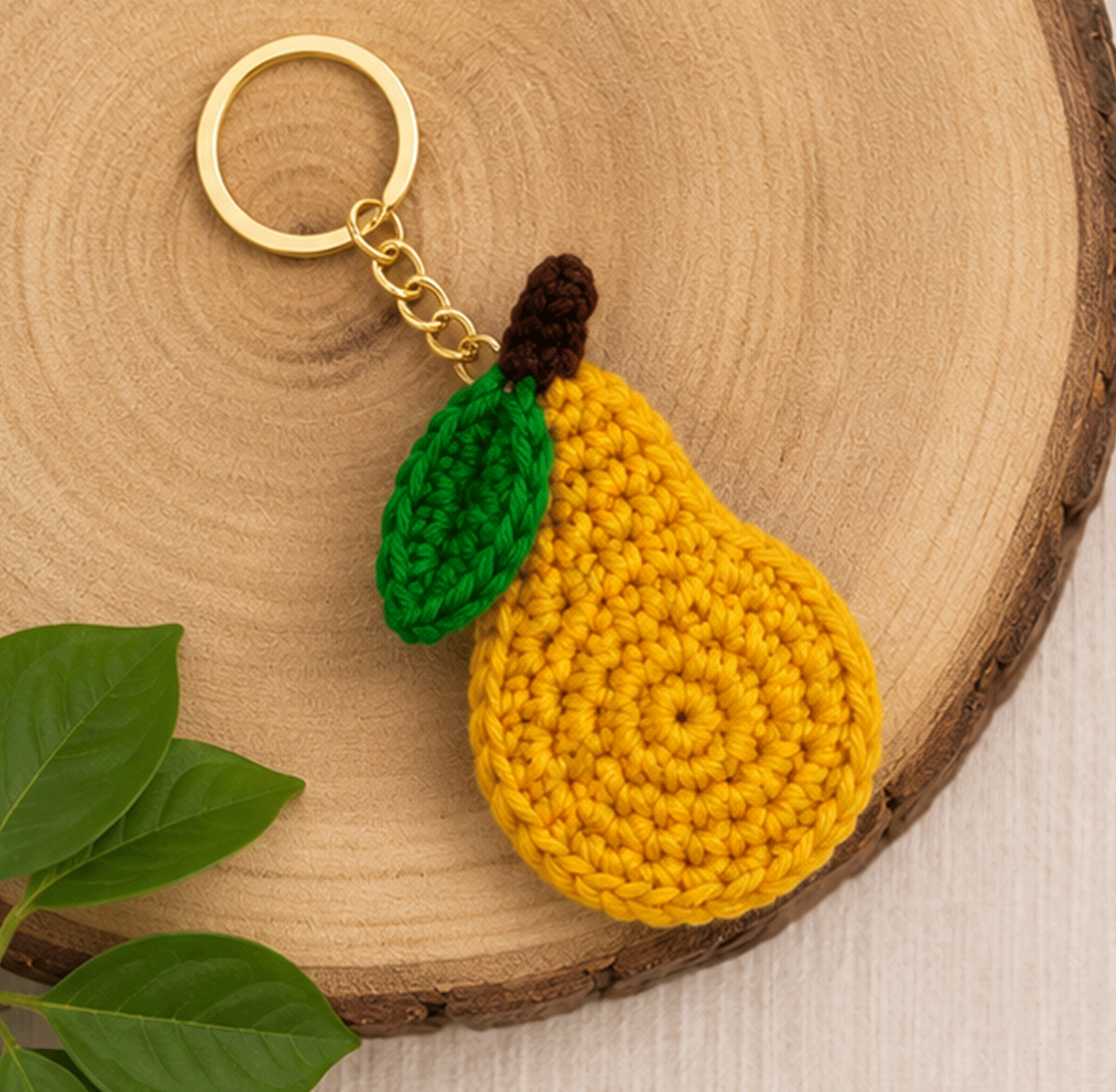 Crochet Fruit Keychain – Fruit Friends