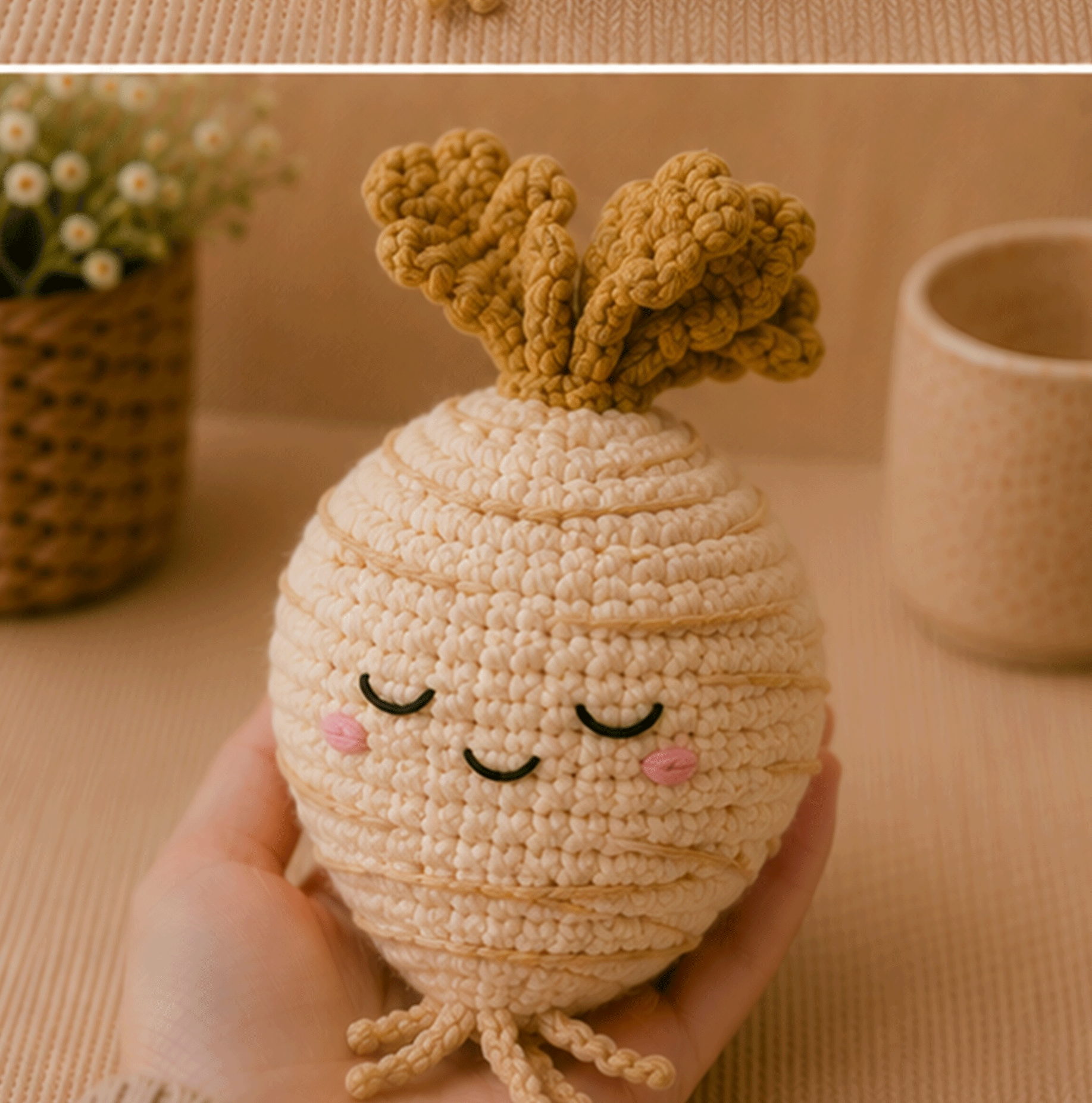 Crochet Amigurumi – Garden Veggie Friends
