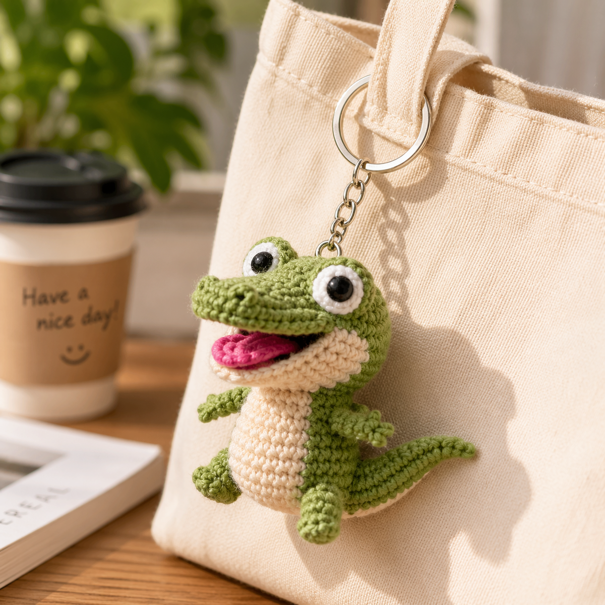 Crochet Keychain – Animal Adventure Friends